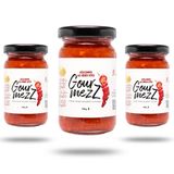 Gourmezz 105 gr Çok Acı Közlenmiş Acı Biber Sosu (3 adet)