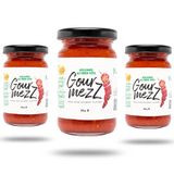 Gourmezz 3'lü Közlenmiş Acı Biber Sosu - Normal Acı (Mild)