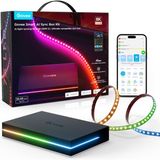 Govee Aı Sync Box 2 55-65 Inc Tv Arkası LED Ambiyans Aydınlatma, Ekran Ile Senkron, Yapay Zekalı, Uygulama Üzerinden Kontrol