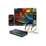 Govee AI Sync Box 2 75-85 Inc TV Arkası LED Ambiyans Aydınlatma, Matter Destekli, Harici HDMI Cihazı Gereklidir