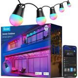 Govee Dış Mekan Led Peri Işıkları 2, 16 Milyon Renk Ve 47 Sahne Moduna Sahip 45M Kısılabilir Rgbıcw Peri Işıkları, Led Başına 100 Lm, Ömrü 25000 Saat, Ip65 Su Geçirmez, Alexa, Google İle Çalışır