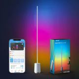 Govee Floor Lamp, Rgbıc Lyra Color Change Corner Lamp, Modern Led Işıklar Wi-Fi App Control, 64+ Sahne, Dıy Modes, Music Sync, Standing Lamp, Uygu
