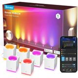Govee Rgbıc Led Duvar Lambası İç Mekan, Alexa Lambayla Uyumlu, Parti Ve Müzik Senkronizasyonu Dekorasyonu Wifi Duvar Lambaları, Oturma Odası, Yemek Odası İçin Duvar Lambası Kısılabilir İç Aydınlatma