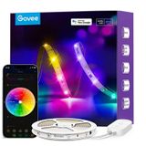 Govee RGBIC Temel Wi-Fi + Bluetooth 5 m Renkli LED Şerit Işıklar