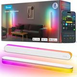 Govee Rgbıcw İç Mekan Duvar Lambası, Matter İle Uyumlu Akıllı Duvar Lambası,1200Lm Led Duvar Lambası, Müzik Senkronizasyonu, Oturma Odası İçin Dolaylı Aydınlatma, Merdivenler, Koridor, 2'Li Paket