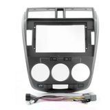 Govimaks Honda City Manuel 2008-2013 10.1 inç Gümüş Soket Android Multimedya Çerçevesi