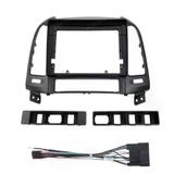 Govimaks Hyundai Santafe 2006-2012 9 inç Siyah Soket Android Multimedya Çerçevesi