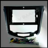 Govimaks Nissan Qashqai Dijital 2014-2021 Uyumlu X-Trail 2014-2020 10.1 inç Soket Multimedya Çerçevesi