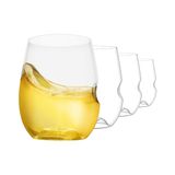 govino Go Anywhere Esnek Kırılmaz Şarap Kadehleri, 340 ml (4'lü Set).