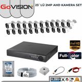 Govision 23`lü 2mp 3.6 Lensli Ahd Kamera Seti - Beyaz