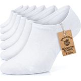 Gowith 6'lı Bambu Dikişsiz Görünmez No Show Sneakers Erkek Çorabı 3103 - Beyaz - 39 - 42