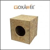Goxawee Kedi Evi Dış Ortam Uygun Ahşap Kedi Evi Osb 40X37X34 cm