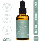 Goya Botanicals Incir Çekirdeği Yağı - 50 ml - Soğuk Sıkım - Saf ve Doğal