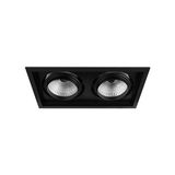 Goya GY-3042-30 2X28W Cob Ledli Mağaza Armatürü Siyah Kasa Beyaz Işık Rengi