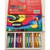 Goyal Pastel Boya Karton 12 Renk Yuvarlak