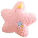 Goylmc Yıldız Peluş Yastık, Ay Asılı Yıldız Doldurulmuş Oyuncak, Ev Dekorasyonu Çocuklar Yetişkinler için Noel Doğum Günü Hediyesi (45 cm)