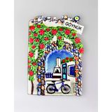Göynük Polyester Kabartmalı Magnet 5,5 X 7 Cm Dekoratif Hediyelik Buzdolabı Süsü (Kod:1574)