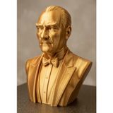 Göz Alıcı Detaylarla Dekoratif 15 cm Mustafa Kemal Atatürk Heykeli Anlamlı Hediyelik