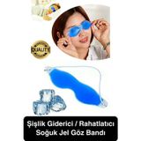 Göz Bandı Buz Jeli Yüz Termojel Maskesi Gözaltı Torbası Şişlik Giderici Soğuk Kompres Rahat Uyku