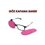 Göz Kapama Bandı 1 Çift Gözlük Üzeri Göz Patch Pembe | Çift Taraflı, Gözlüğe Takılır