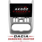 GÖZA-X Dacıa Sandero/duster Multimedya Çerçvesi 9 Inç Soketleri Içinde