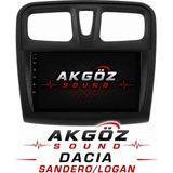 GÖZA-X Dacıa Sandero/logan Multimedya Çerçevesi 9 Inç Soketleri Içinde