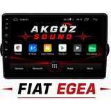 GÖZA-X Fıat Egea Multimedya Çerçevesi 9 Inç Soketler Içinde