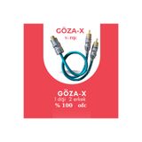 GÖZA-X GÖZA-X Y FİŞİ ÇATAL KABLO % 100 OFC BAKIR 1 ERKE 2 DİŞİ