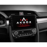 GÖZA-X Honda Cıvıc (Fd6) 2006-2012 Multimedya Çerçevesi 10 Inç Soketleri Içinde