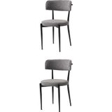 Gözde Sandalye Metal 2 Li Set Cafe,Restaurant,Mutfak,Salon,Yemek Odası Sandalyesi