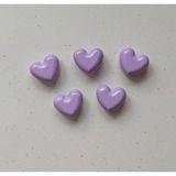 Gözdehobi Kalp Magnet | Buzdolabı Magneti | Evinize Hava Katın Hediyelik Kalp Magnet | 5 Adet