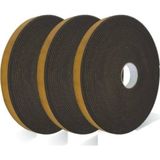 Gözdeler Isı ve Ses Yalıtımı Için Yapışkanlı Kauçuk Sünger - 5 x 10 mm