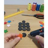 Gözeler 1.5 cm Güçlü Yuvarlak Mıknatıs 20'li Paket Magnet ve El Yapımı Ürünler Için Hobi Mıknatısı - Kahverengi