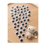 gözeler 8mm Oynar Göz - Hobi, Amigurumi ve El Sanatları için - 50 Adet