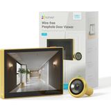 Gözetleme Deliği Kamera (Kapı Görüntüleyici Kamera) Kablosuz, 4,3 Inç Monitör, 14 – 26 mm - Çok Renkli