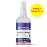 Gözlük Camı Temizleme ve Dezenfektan Spreyi Antistatik 100 ML