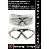 #Gözlük Çocuk Yetişkin Konforlu Su Geçirmez Buğu Önleyici Ayarlanabilir Kayış Şık Yüzücü Gözlüğü