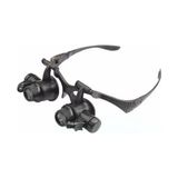 Gözlük Modeli 10X 15X 20X 25X Lens,2led Işıklı,büyüteç - Ölçü - Tipi