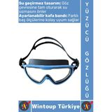 #Gözlük Yetişkin Çocuk Sızdırmaz Buğu Önleyici Uv Korumalı Lens Çok Şık Ayarlanabilir Yüzücü Gözlüğü