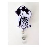 Gözlüklü Snoopy Temalı Yoyo Yaka Kartlığı Aks-Gsn-010