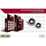Gözpar Oto Vw Jetta Golf Caddy Mk5 LED Far Aparatı H7 Far Sabitleme Aparatı