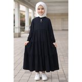 GP 11-12 YAŞ ÇOCUK FERACE SİYAH