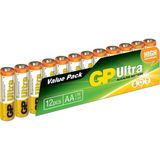 Gp 15Au Alkaline Lr6 Kalem 12Li Blister Pil