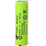 Gp 180AAH 1800 Mah Nimh Düz Kafa Puntalı Endüstriyel Aa Şarjlı Kalem Pil