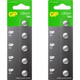 GP 189 LR54 1.5V 10'lu Alkalin Düğme Pil