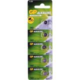 Gp 192 1.5 Volt LR41 Alkalin Düğme Pil 5'li - Siyah