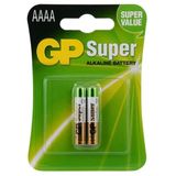 GP 25A LR61 AAAA LR8D425 2'li Blister Alkalin Pil
