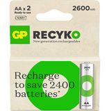 Gp 2X 2600 MAH Recyko Şarj Edilebilir AA Kalem Pil