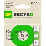 GP 2x1300 Mah Şarj Edilebilir Aa Boy Kalem Pil