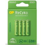 Gp 650 Mah R03 Aaa 4'Lu Ince Kalem Pil Sarj Edilebilir Pil